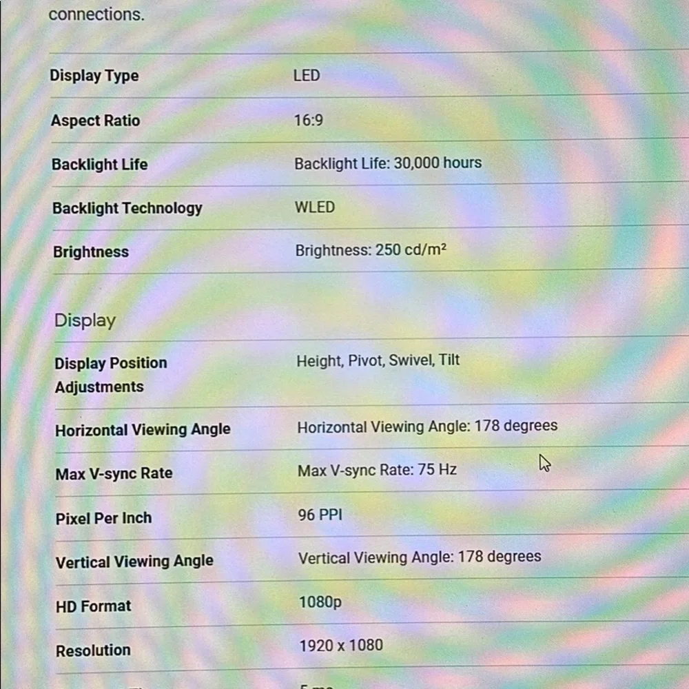 Hp monitor